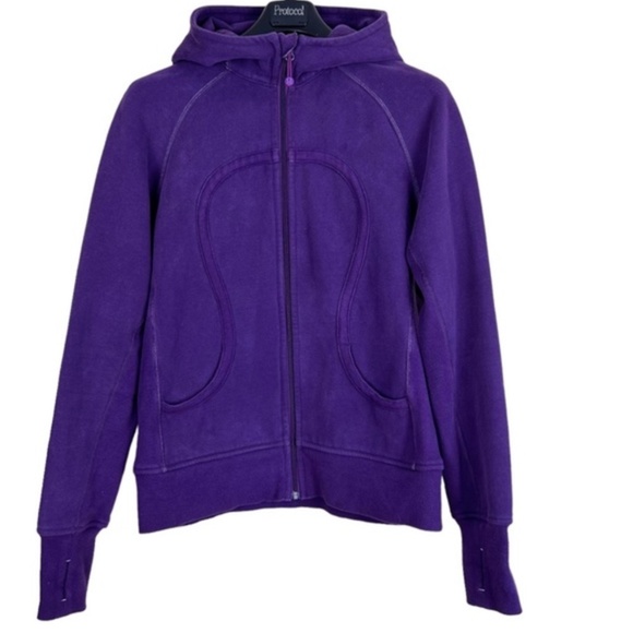 Lululemon women’s scuba full zip hoodie size 12 - Picture 1 of 8